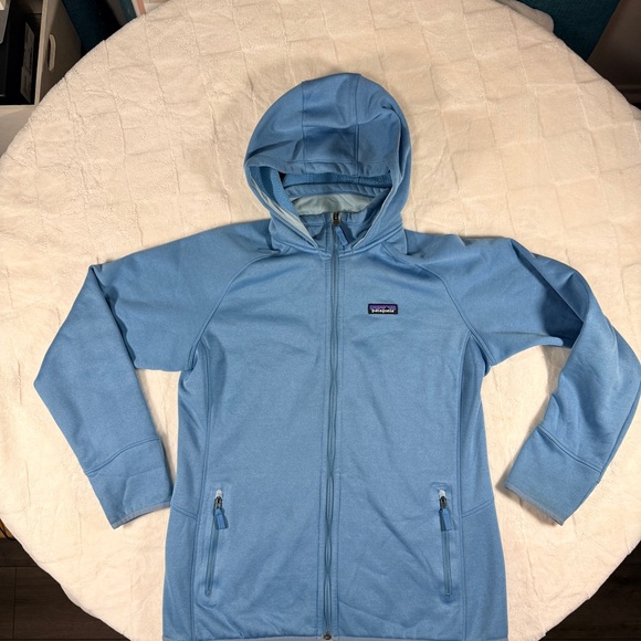 Patagonia Women's Tech Fleece Hoody - Teal Blue XL - Picture 7 of 8